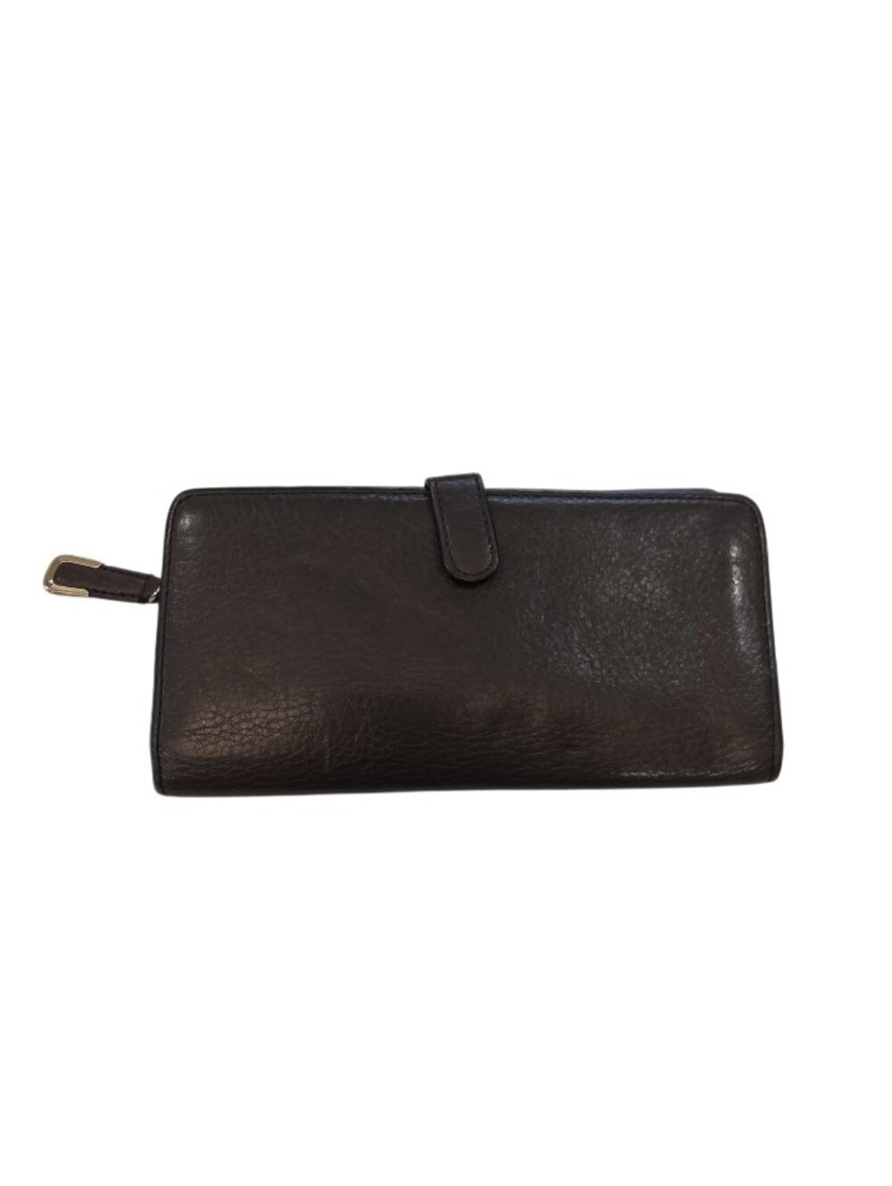 Coach Madison Skinny Wallet Clutch Wallet Midnight Oak Brown Card Holder *VGUC*